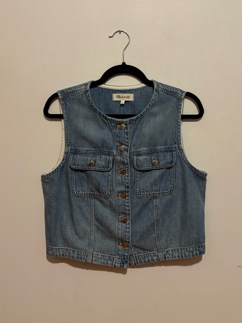 Madewell Denim Vest - Picture 5 of 8